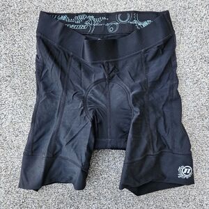 Novara Black Padded Cycling Shorts Bike Gear Womens Size Medium